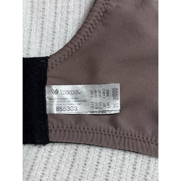 Wacoal Back Appeal Full Coverage Underwire Bra 855303 Black Sz 36DDD - Picture 8 of 8